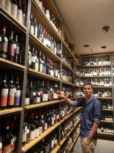 Dario De Caro in Enoteca del Centro